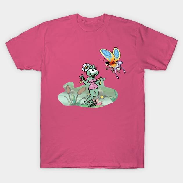 Rana et Butterfly T-Shirt by Rypert